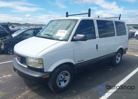 2002 GMC Safari Sle z USA, uszkodzony, nr VIN 1GKDM19X62B502292